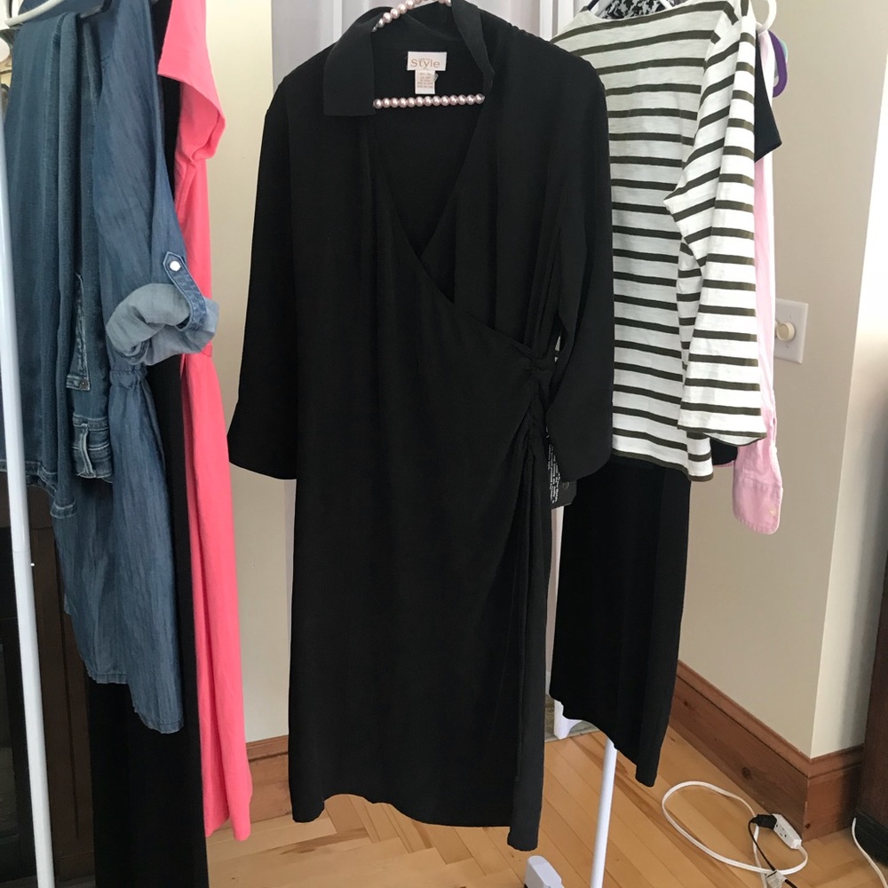 Washed Silk Shirtdress 10P Vintage